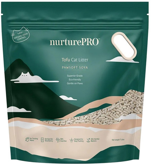 Nurture PRO 天然密碼 豆腐砂, 1包, 7L, 原味