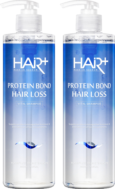 HAiR Plus 蛋白質護理洗髮精, 500ml, 2個