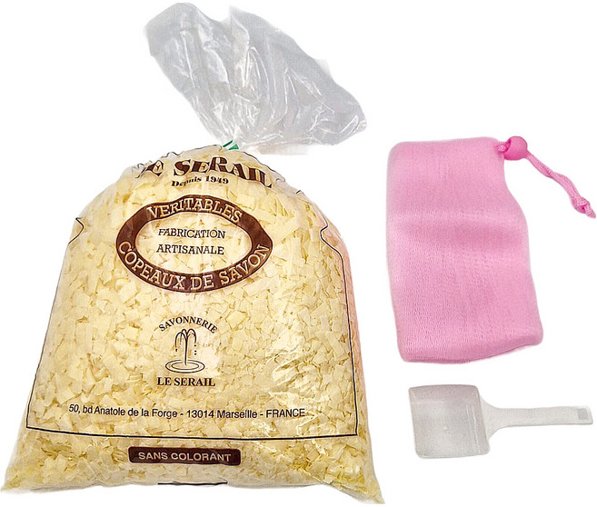 LE SERAIL 席哈爾 柑橘馬賽皂洗衣皂絲, 1kg, 1包