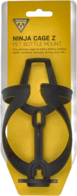 TOPEAK NINJA CAGE Z 保特瓶塑鋼水壺架, 1個, Black