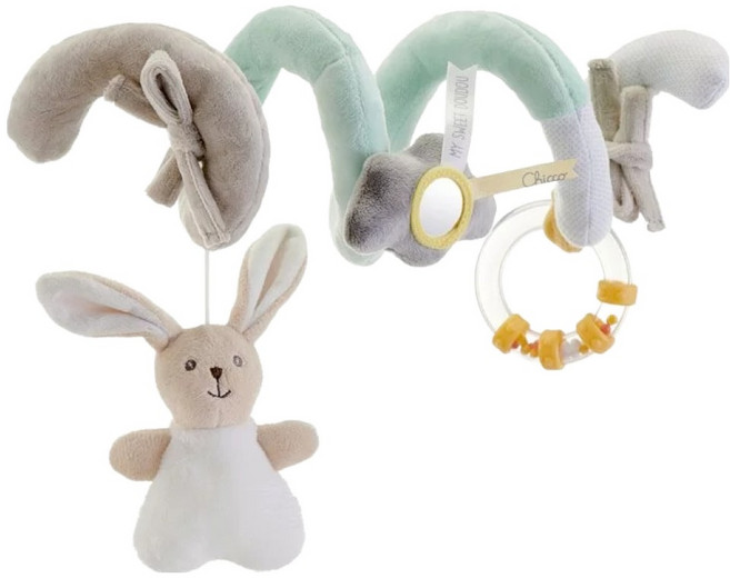 chicco 甜蜜小兔環繞玩具, 多色, 1個