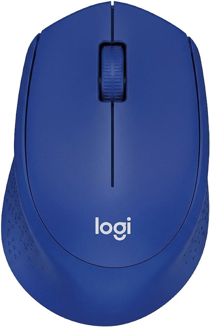 logitech 羅技 靜音 Wireless 滑鼠 藍色 M331 公司貨