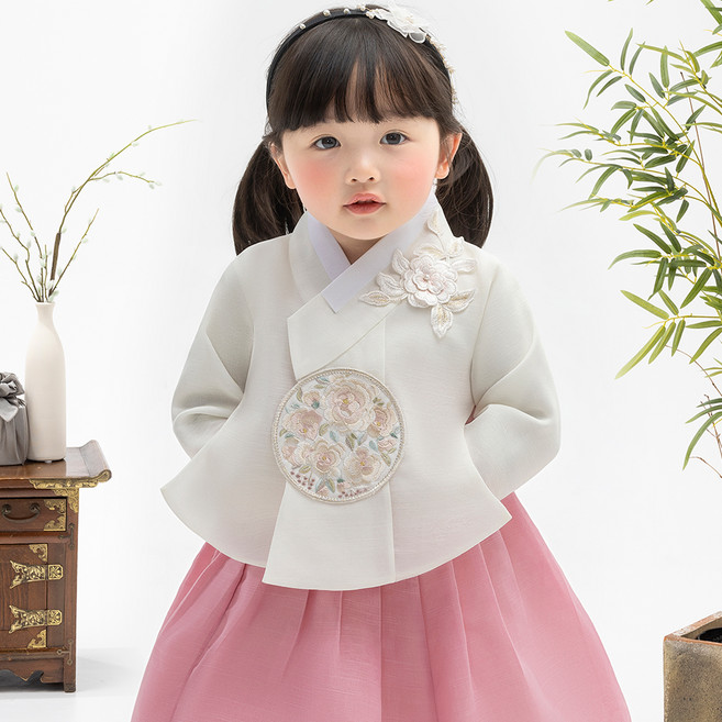 geumdong hanbok 女童用呂常義長尾飾兒童韓服套裝 AW128