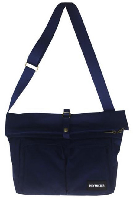 HEYMISTER 韓版可捲摺大容量防震數位單肩包 360g, 藍色