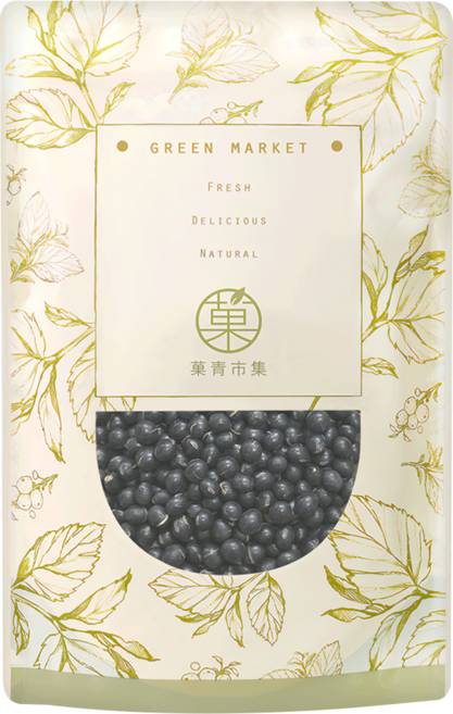 Green Market 菓青市集 馥郁黑豆茶, 1包, 500g, 1入