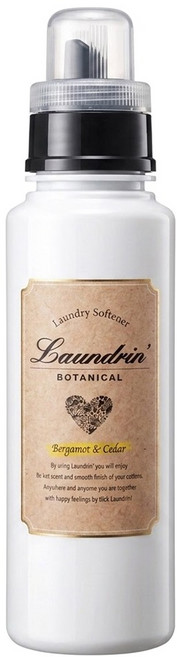 Laundrin' 朗德林 香水柔軟精 佛手柑&雪松香氛, 500ml, 1瓶