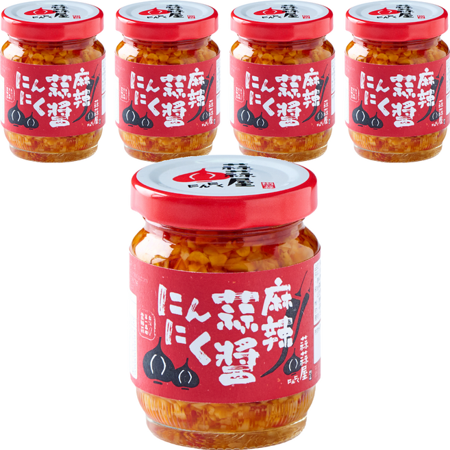 蒜蒜屋 麻辣蒜醬, 125g, 5罐