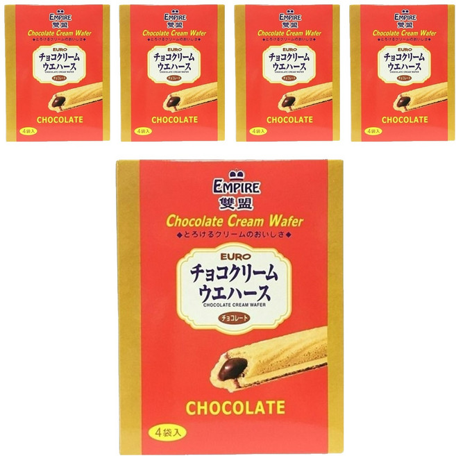 EMPIRE 雙盟 巧克力酥棒, 100g, 5盒