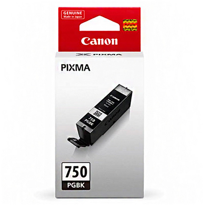 Canon 佳能 原廠墨水匣 PGI-750 15ml, 黑色, 1個