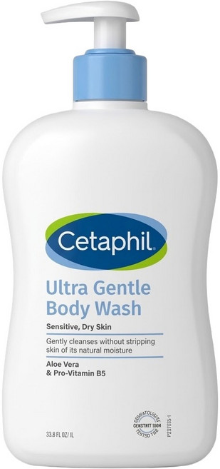 Cetaphil 舒特膚 B5極致舒敏沐浴乳, 1瓶, 1L