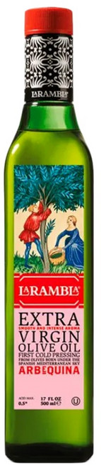 LA RAMBLA 單一品種阿爾貝吉納橄欖油, 500ml, 1瓶