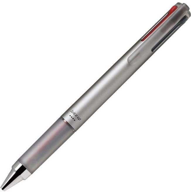 PILOT 百樂 LKJP60S4S 超級果汁筆 0.4mm 10支, 銀色, 1盒