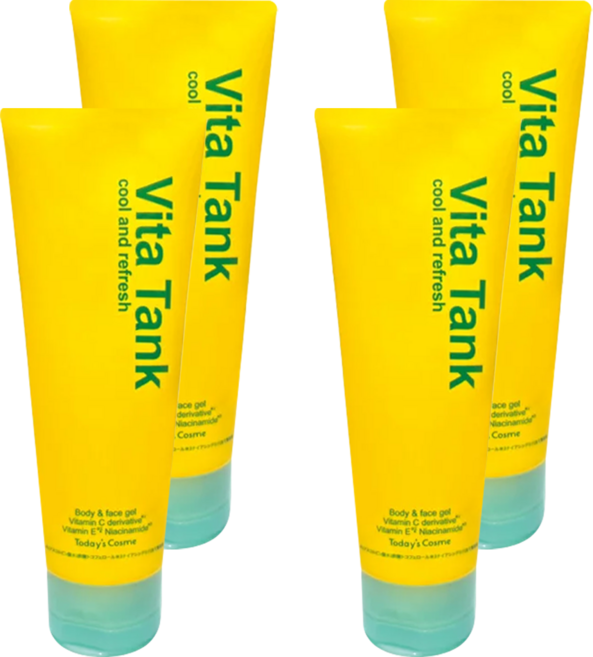 Today's Cosme Vita Tank 身體乳, 4個, 150ml