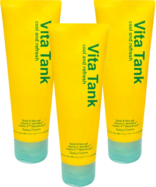 Today's Cosme Vita Tank 身體乳, 3個, 150ml