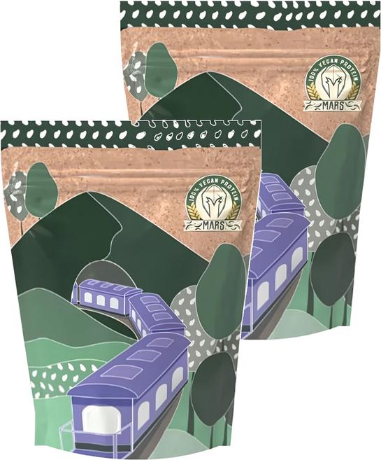 MARS 戰神 VEGAN 豌豆蛋白 經典奶茶風味, 1kg, 2袋