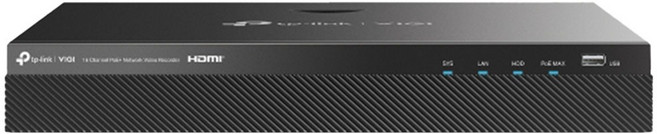 TP-Link VIGI 16路 PoE+網路監控主機 監視器主機 NVR, NVR2016H-16MP, 1個