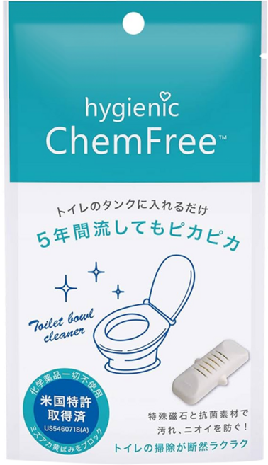 Sosu 素數 ChemFree 馬桶防汙淨石, 73g, 1個