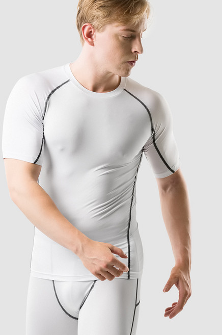 ARMEDES 男款內搭衣 基礎層 壓縮 Techfit 運動服 短袖涼感T恤 AR-58