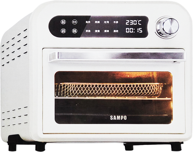 SAMPO 聲寶 多功能微電腦氣炸電烤箱 13L, KZ-RC13B