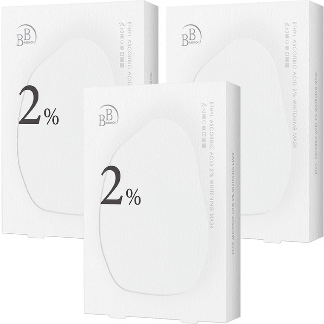 BB AMINO 科研 2%神經醯胺透潤面膜 54ml, 3片, 3包