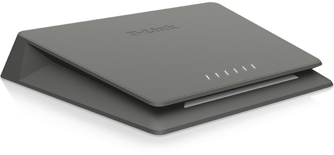 D-Link 友訊科技 6埠 2.5G 非網管型交換器, DMS-106XT