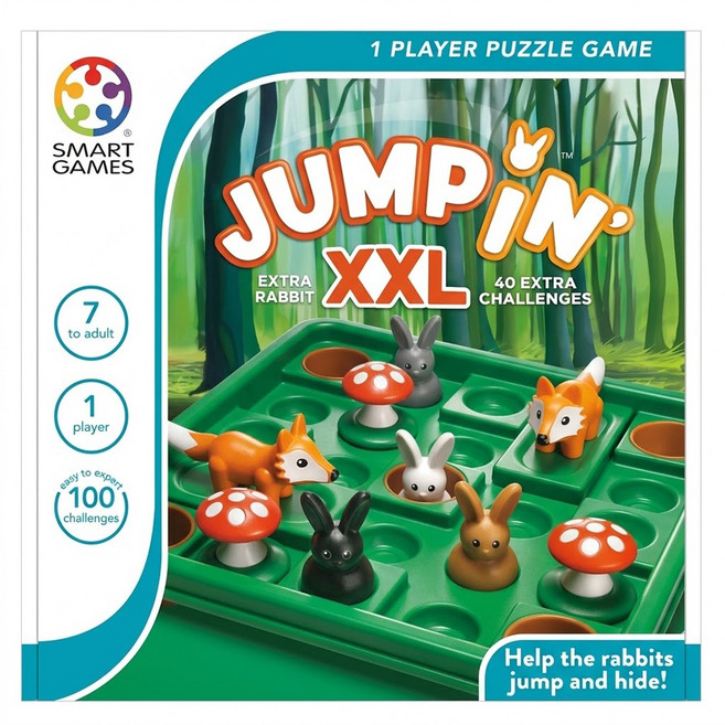 SMART GAMES XXL 跳跳小兔 7歲以上 1盒
