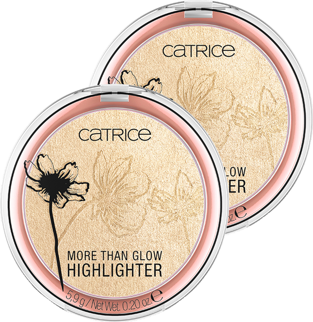 CaTRICe 卡翠絲 花綻瞬間打亮餅 5.9g, 010 Ultimate Platinum Glaze, 2個
