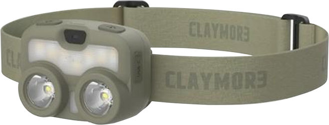 Claymore HEADY3 七段感應式頭燈, 軍綠色, 1個
