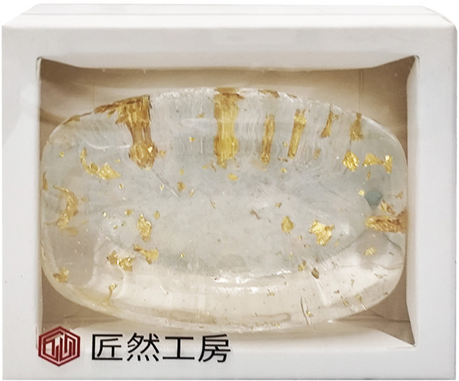 匠然工房 金箔胺基酸皂禮盒, 1盒, 125g