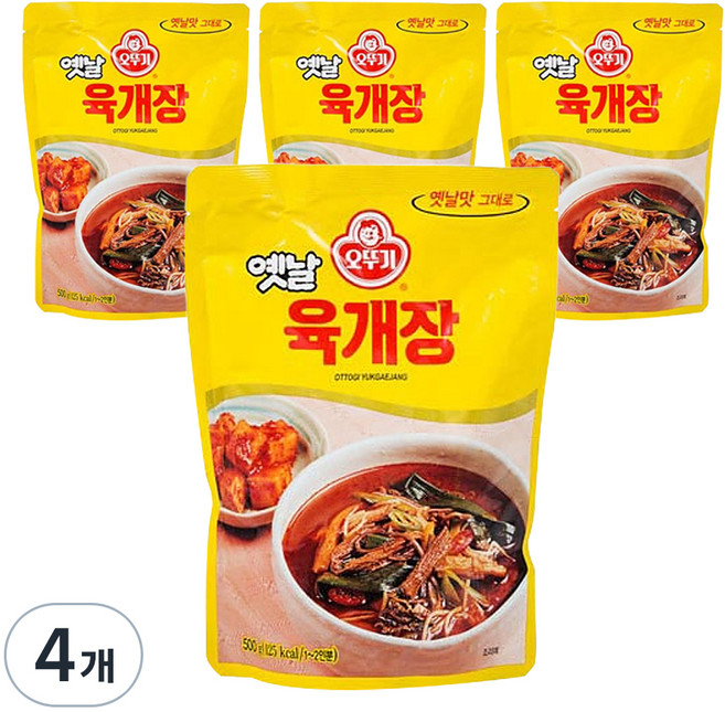 OTOKI 不倒翁 即食傳統辣牛肉湯, 500g, 4包