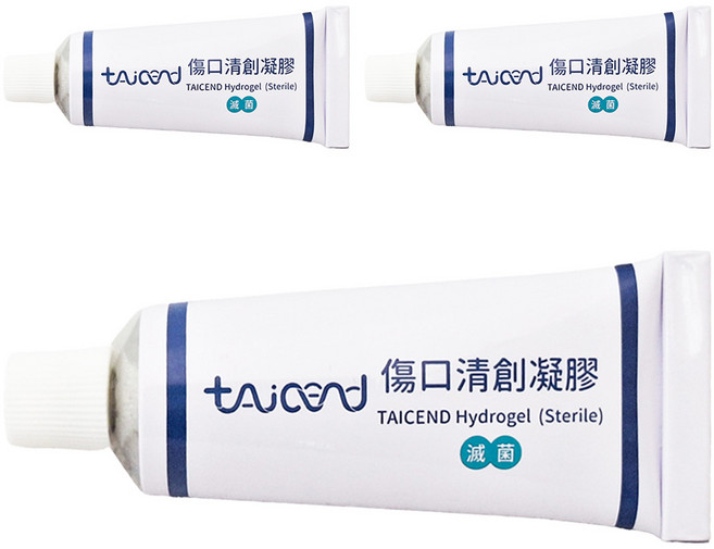 tAicend 泰陞 傷口清創凝膠 滅菌, 25ml, 3條