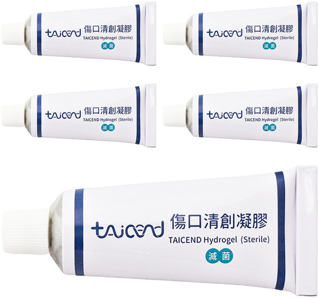 tAicend 泰陞 傷口清創凝膠 滅菌, 25ml, 5條