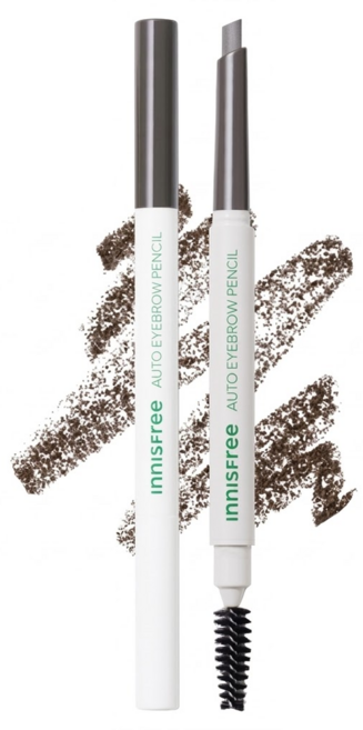 INNISFREE 台灣公司貨 妝自然眉筆 0.3g, 4號 淺棕, 1支