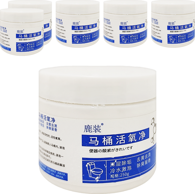 小麥購物 馬桶活氧淨 C336 大, 6罐, 250g