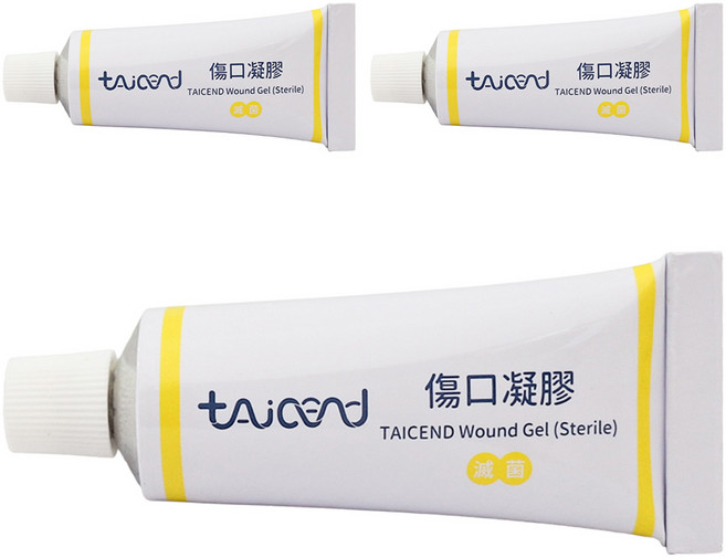 tAicend 泰陞 傷口凝膠 滅菌, 3條