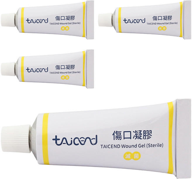 tAicend 泰陞 傷口凝膠 滅菌, 4條