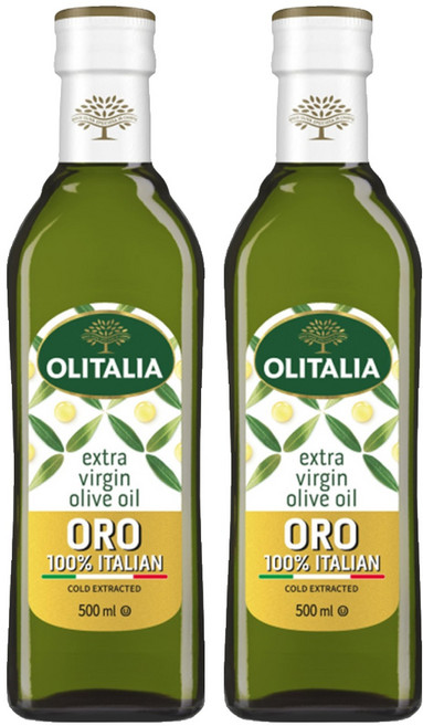 OLITALIA 奧利塔 特級初榨橄欖油, 500ml, 2瓶