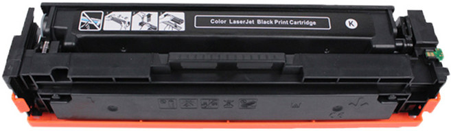 UFOTEC 3.8K 副廠碳粉匣 HP M283fdw/M255dw適用 206A 無晶片 W2110X/W2110A, 1個, 黑色