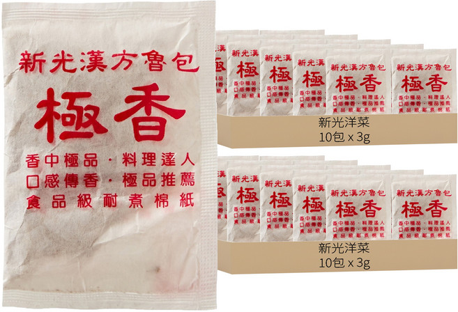 新光洋菜 極香滷包, 20包, 3g