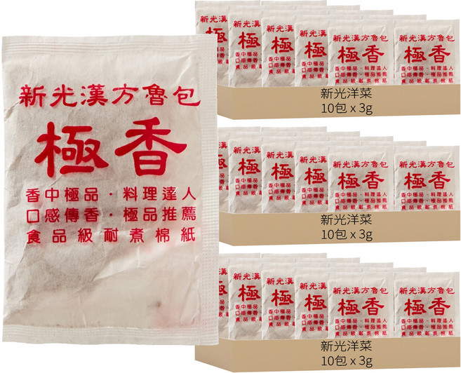 新光洋菜 極香滷包, 30包, 3g