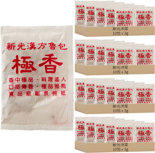 新光洋菜 極香滷包, 40包, 3g