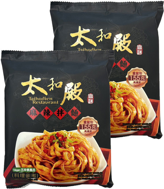 太和殿 麻辣拌麵 155g, 2包