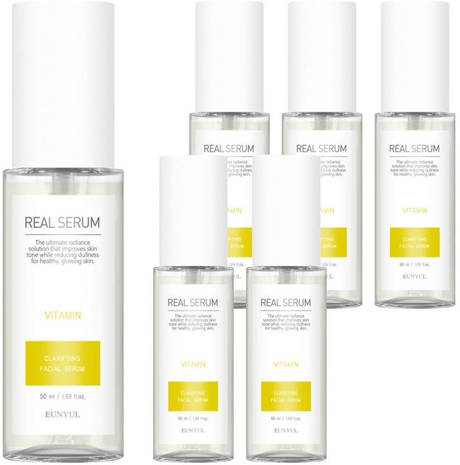 eunyul Real維他命精華液, 50ml, 6瓶