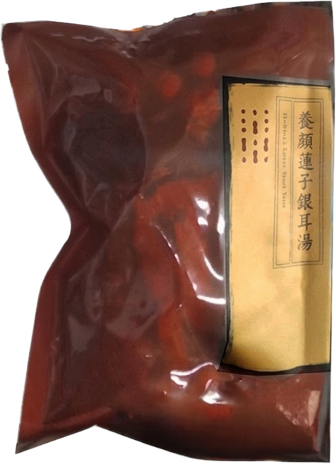 SEE IN HERB 新譯漢方 藥膳養生料理包 養顏蓮子銀耳湯, 100g, 1包