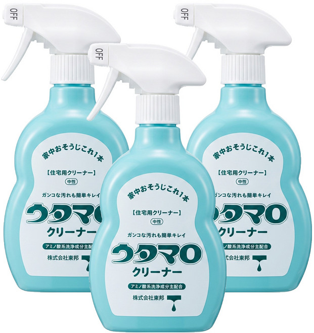 UTAMARO 東邦歌磨 萬用清潔劑, 400ml, 3瓶