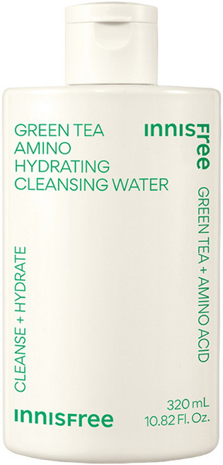 INNISFREE 台灣公司貨 綠茶保濕胺基酸卸妝水, 320ml, 1瓶