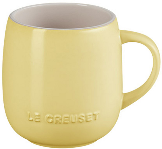 LE CREUSET 蛋蛋馬克杯, 含羞草黃, 1個