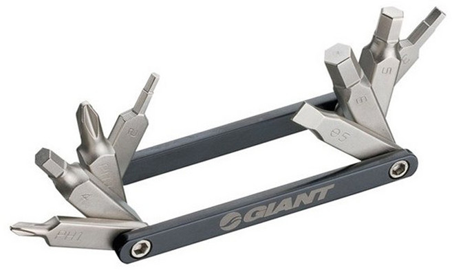 GIANT 捷安特 MINI 2 TOOL 8合一自行車工具組, 1組