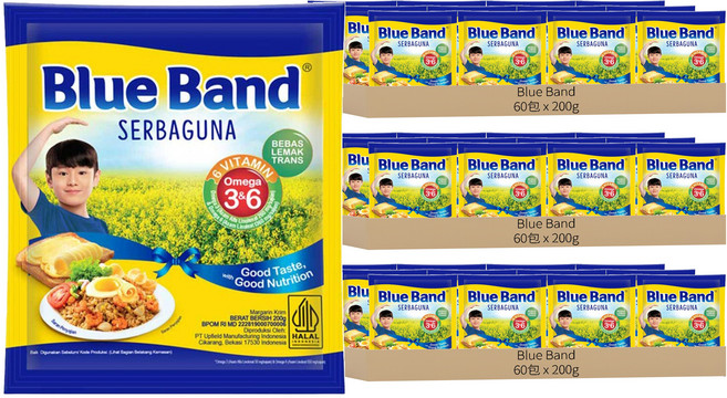 Blue Band 脂肪抹醬 A221, 200g, 180包