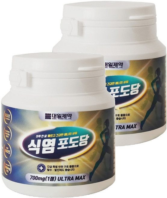 Daeil Ultra Max 食鹽葡萄糖糖果 100入, 70g, 2個